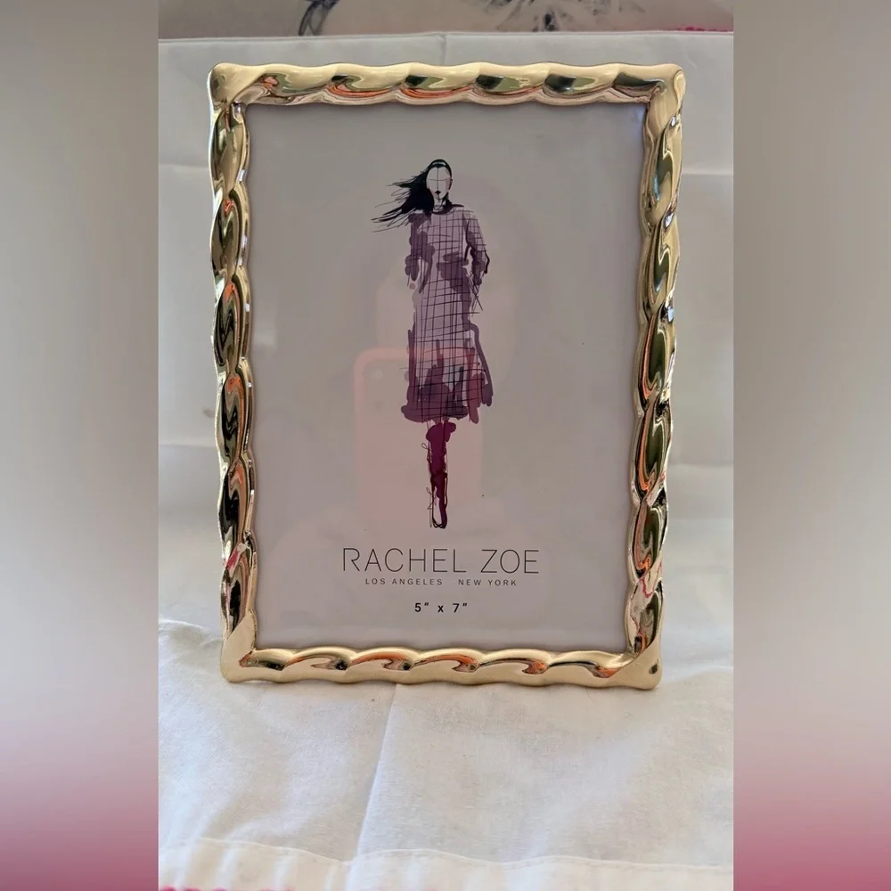 Rachel Zoe Elegant Gold Frame for 5x7 photo